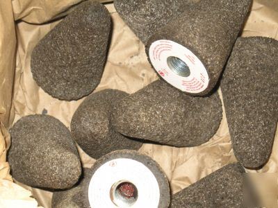 Grinding cone wheels for removing welds, welding