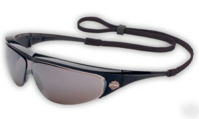 HD402 harleydavidson silver mirror sun & safetyglasses