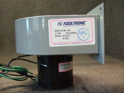 Kooltronic single centrifugal blower KBB35