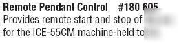 Miller 180605 remote pendant control
