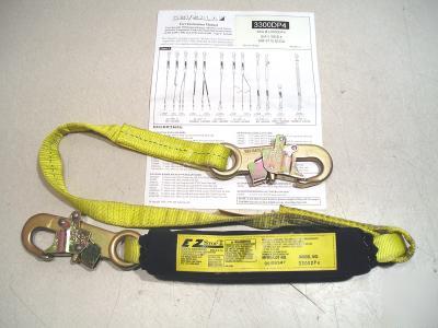 New dbi sala ez stop ii shock absorbing lanyard 1