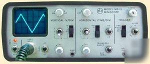 Nls non-linear systems ms-15 miniscope 15 mhz 