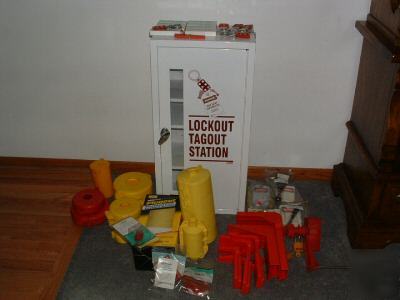 Prinzing lockout tagout station cabinet stockd lock out