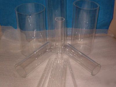 Round acrylic tubes 9-1/2 x 9-1/4(72
