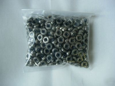 Self clinching locking floating fastener stainless 8-32