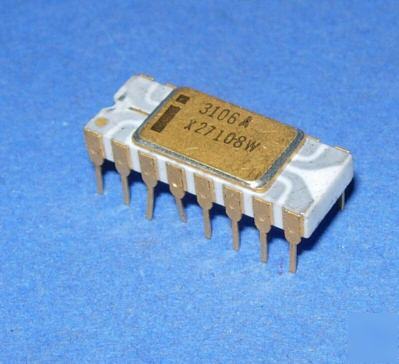 Sram 3106A intel gold white/gray ceramic rare C3106A