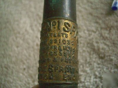 Two hand held crop sprayer