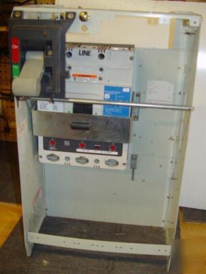 Westinghouse 5-star mcc bucket with 500 amp breaker