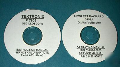 Tektronix 7903 R7903 + 52 plug-ins 61 manual set