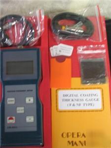 Ultrasonic coating thickness gauge magnetic&nonmagnetic