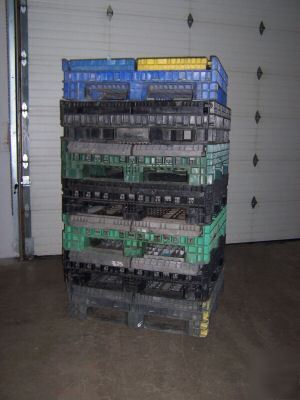 Used orbis, ropak, buckhorn, arca, plastic totes