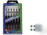 Velleman VTSET4 6-pc electronic screwdriver set