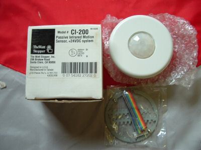 Watt stopper infrared motion sensor 24VDC ci-200