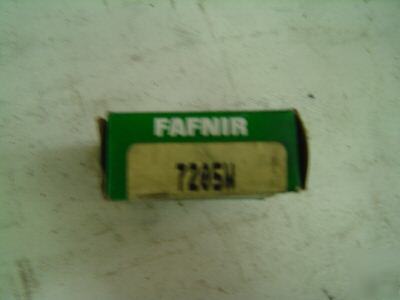 1 fafnir radial ball bearing p/n 7205W