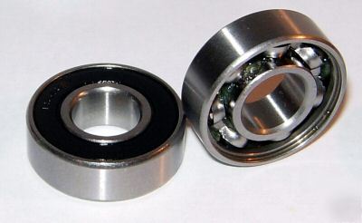 (10) R6-1RS ball bearings, 3/8