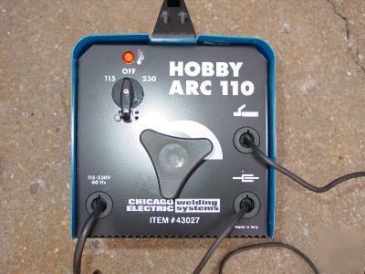 110V arc welder hobby size, very portable 