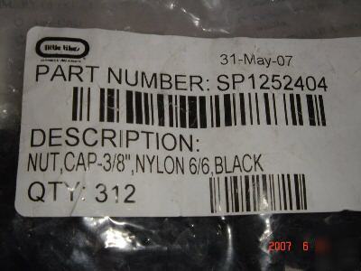 68 acorn nuts plastic cap 3/8