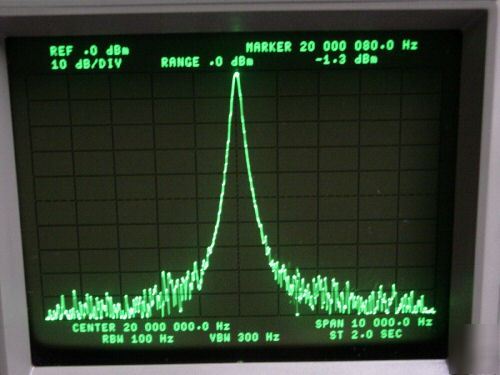 Hp 3585B spectrum analyzer 20HZ to 40MHZ sharp