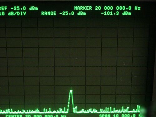 Hp 3585B spectrum analyzer 20HZ to 40MHZ sharp