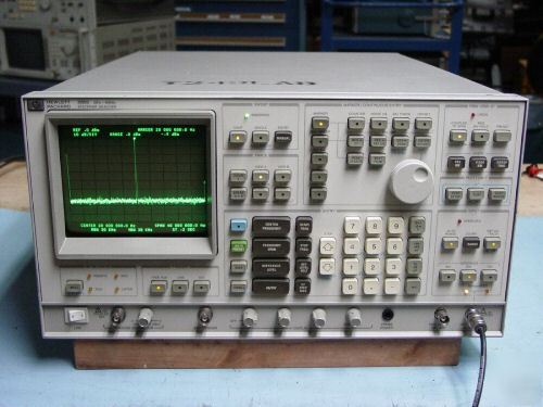 Hp 3585B spectrum analyzer 20HZ to 40MHZ sharp