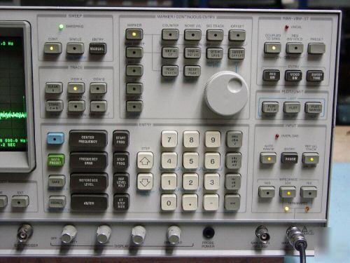 Hp 3585B spectrum analyzer 20HZ to 40MHZ sharp