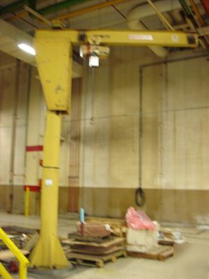 Jib crane with 2000LBS capacity