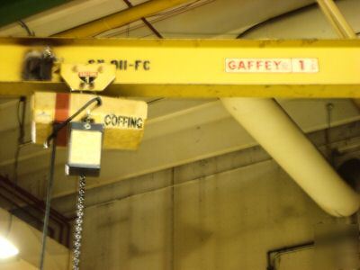 Jib crane with 2000LBS capacity