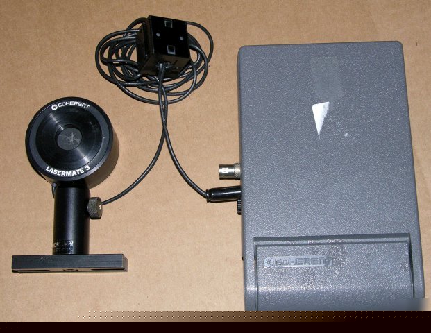 Lasermate /d coherent power meter & ld-3 sensor