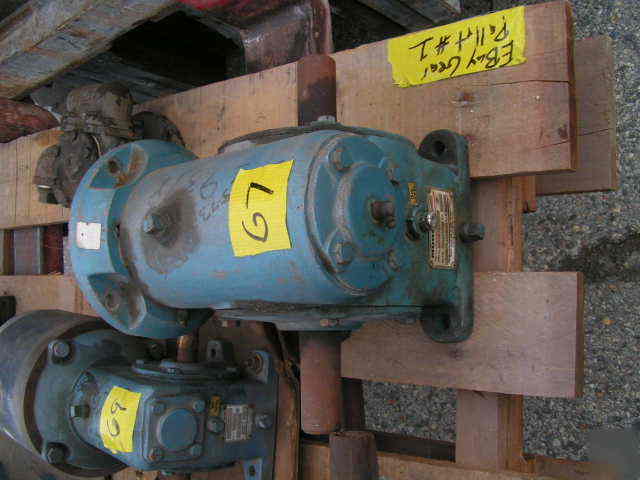 Morse speed gear reducer box 25GCT ratio 40