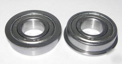 New FR8-zz flanged bearings, 1/2