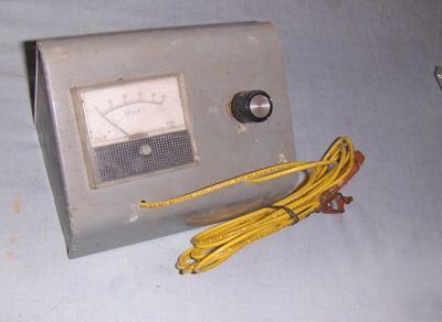 Shurite 0-50 dc milli amp electroplating tank meter #15