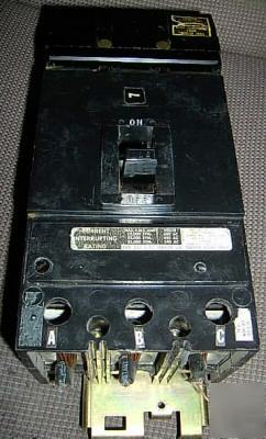 Square d circuit breaker ka-36125 125 amp 3 phase 