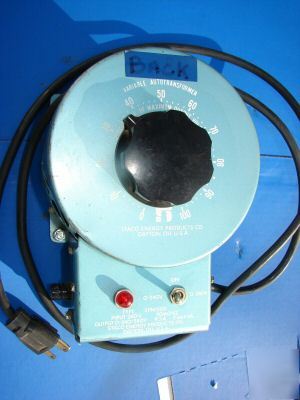 Staco variac variable transformer 3PN1520 auto