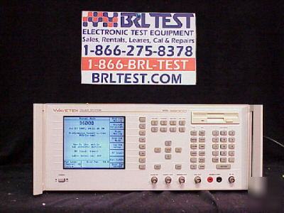 Wavetek 3600D cellular test set tdma amps namps
