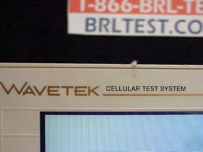 Wavetek 3600D cellular test set tdma amps namps