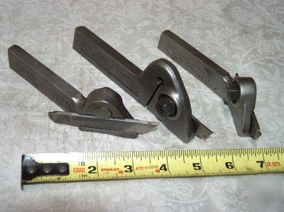 Williams lathe cut-off tool holder set south bend atlas