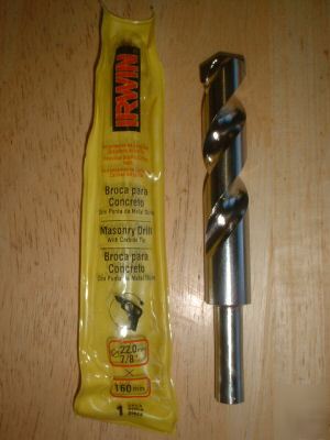 22MM x 150MM irwin masonry drill bit (7/8 inch)