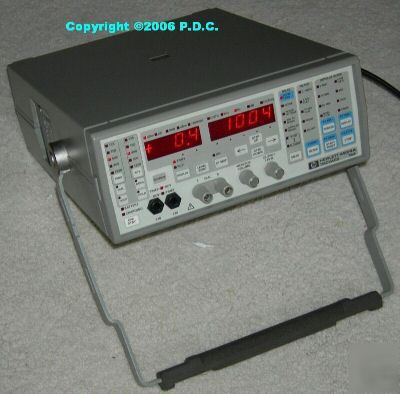 Hp agilent 4934A tims transmission impairment measure