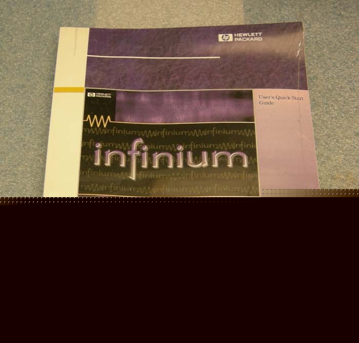 Hp infinium oscilloscopes quick start guide