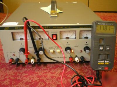King instrument ki dual dc power supply dps-1303AF