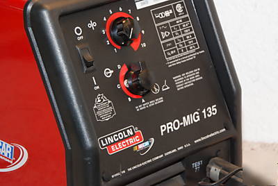 Lincoln electric pro mig 135 welder+gas hookup* 