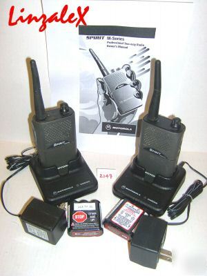 Motorola MU21CV portable handie talkie uhf radios lot