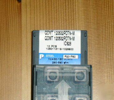 New 10 iscar inserts qdmt 120532PDTN-m IC928