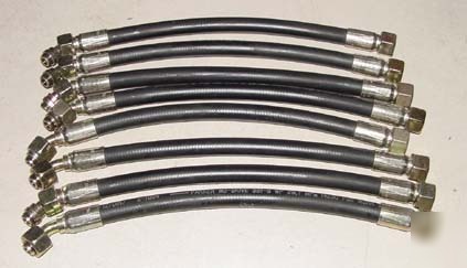 New 8PCS hydraulic hose for a pivitic machine 