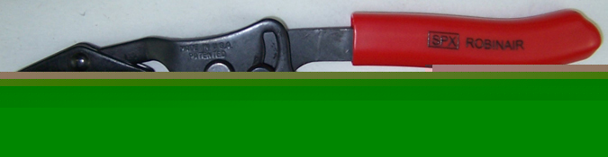 Robinair 12294 hose pinch off pliers hvac/r hand tools