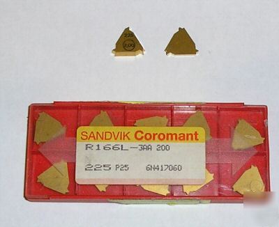 Sandvik coromant threading carbide inserts R166L 3AA