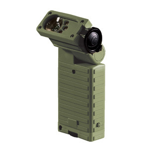 Streamlight -sidewinder, od green body, green led