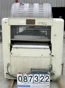 Used: j w greer co coater/enrober, model cg. 34