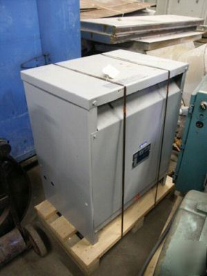 Hevi-duty 75 kva transformer, 480DELTA - 208Y/120V, 3PH