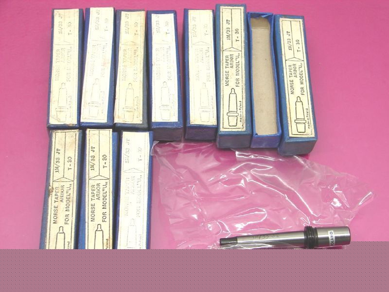New 10 drill chuck arbor arbors 33JT w/ 1MT (1622C)